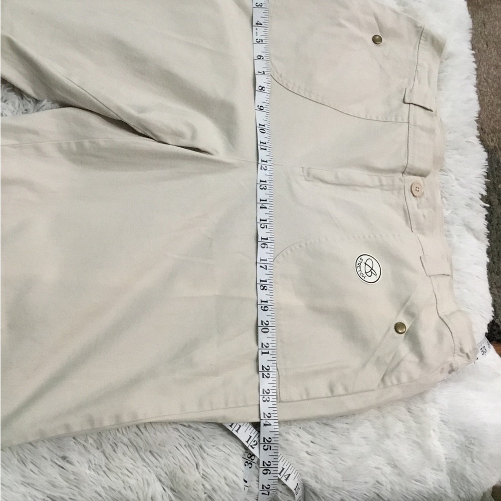 Bobbi Brooks Stretch beige bermuda shorts Woman’s size 2X (20-22) - Picture 3 of 12